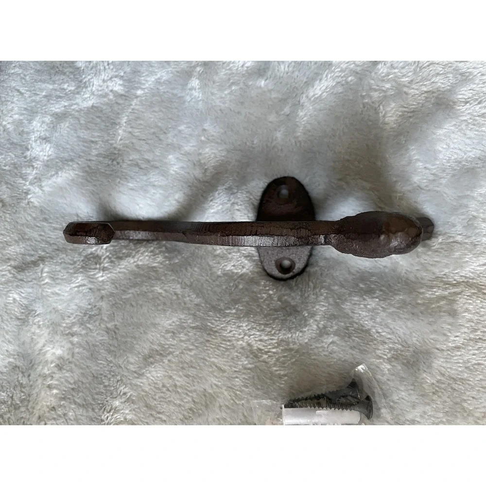 Cast Iron Rustic Bird Wall Hook Coat Towel Key Hook Farmhouse Decor Cottagecore